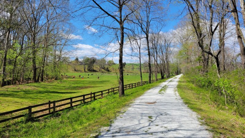 Virginia Blue Ridge Railway Trail Rose Mill Trail Head - Amherst, VA