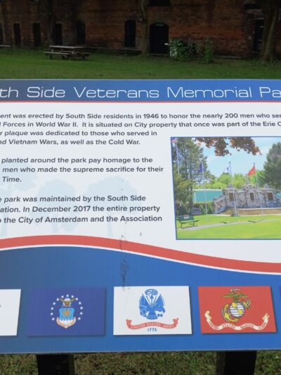 South Side Veterans Memorial Park - Amsterdam, NY