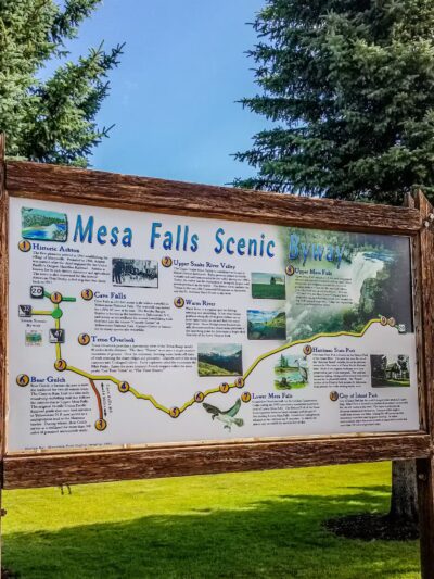 Mesa Falls Scenic Byway - Ashton, ID