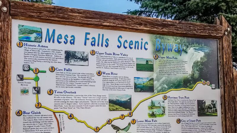 Mesa Falls Scenic Byway - Ashton, ID