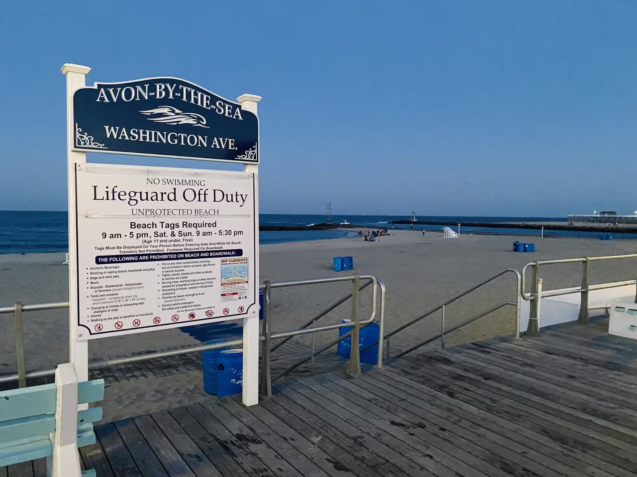 Avon-by-the-Sea Public Beach - Avon-By-The-Sea, NJ