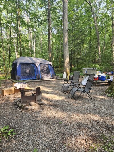 Locust Lake State Park Campground - Barnesville, PA