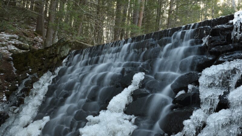 Mass Audubon's Cook's Canyon Wildlife Sanctuary Entrance - Barre, MA