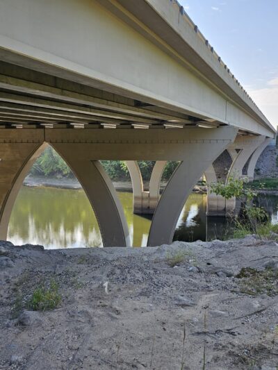 Bike trail parking - Baxter, MN
