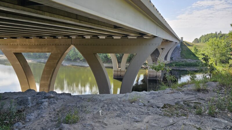 Bike trail parking - Baxter, MN