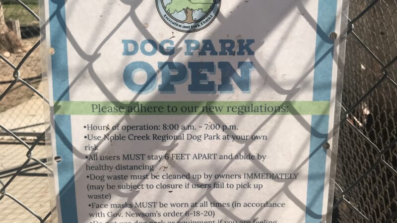 Noble Dog Park - Beaumont, CA