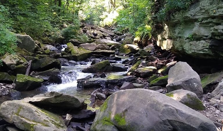 Buttermilk Falls Natural Area - Beaver Falls, PA