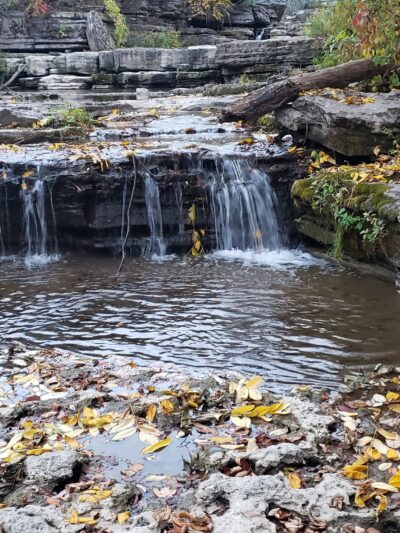 Park with bbq, waterfall, benches - Berne, NY
