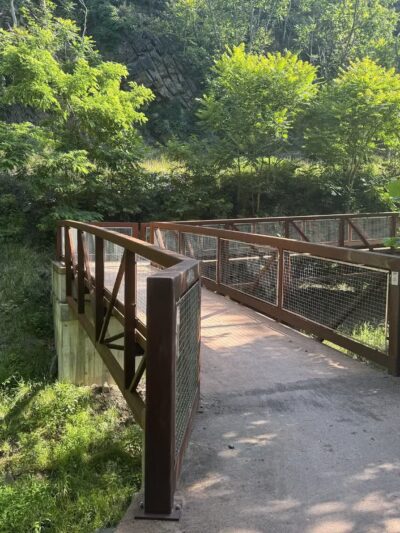 Parking for Western Maryland Rail Trail - Big Pool, MD