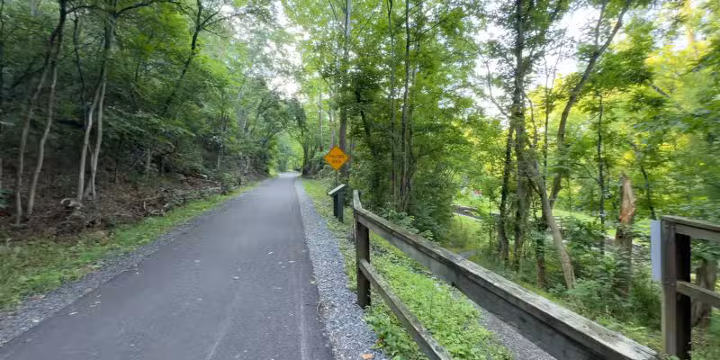 Parking for Western Maryland Rail Trail - Big Pool, MD
