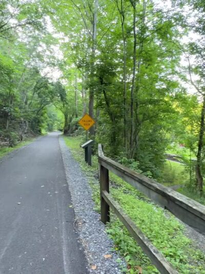Parking for Western Maryland Rail Trail - Big Pool, MD
