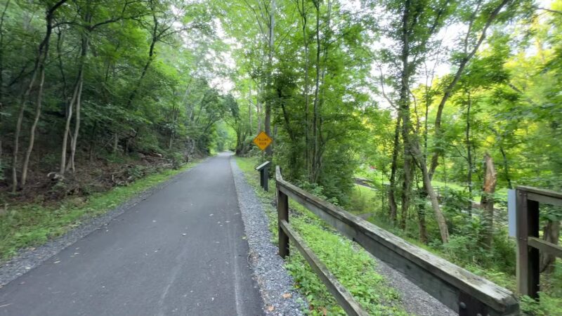 Parking for Western Maryland Rail Trail - Big Pool, MD