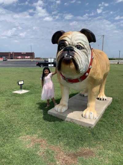 Big Dogs Statue Dog Park - Billings, OK