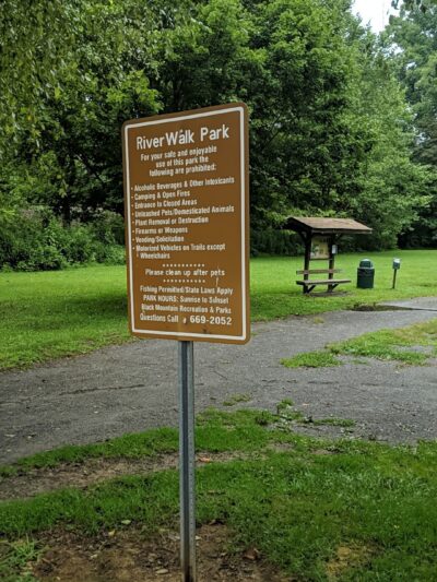 River Walk Dog Park - Black Mountain, NC