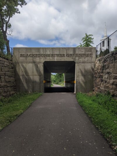 Blackstone River Greenway (parking) - Blackstone, MA