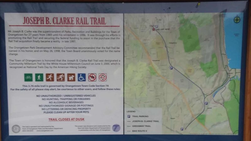 Joseph B. Clarke Trail Head - Blauvelt, NY