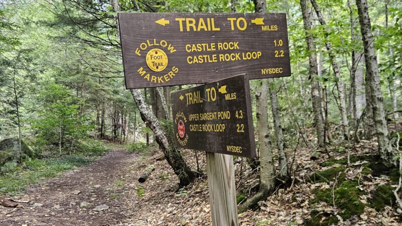 Castle Rock Viewpoint - Blue Mountain Lake, NY