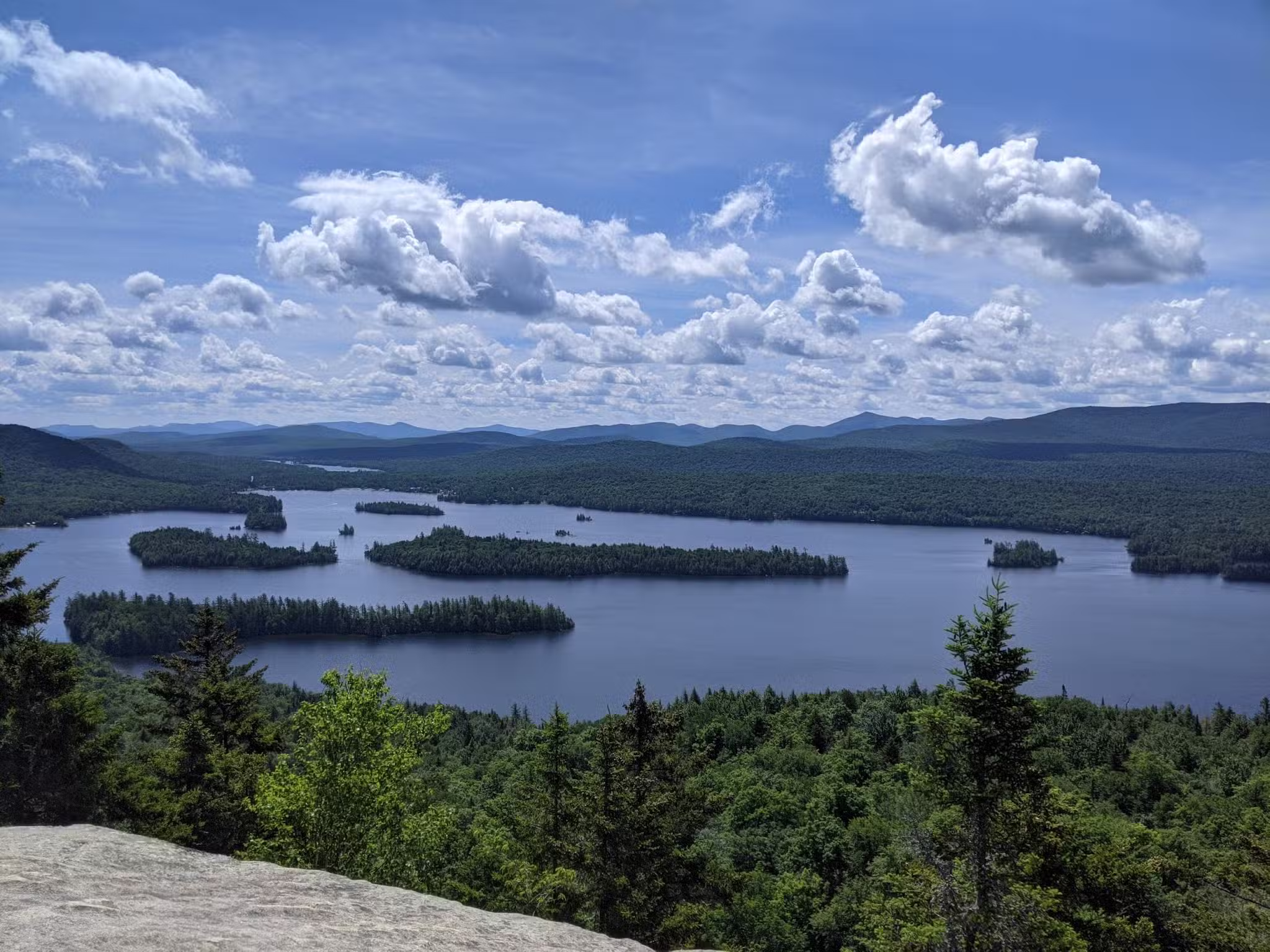 Castle Rock Viewpoint - Blue Mountain Lake, NY