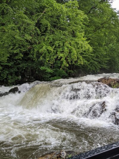 Bristol Falls - Parking - Bristol, NH