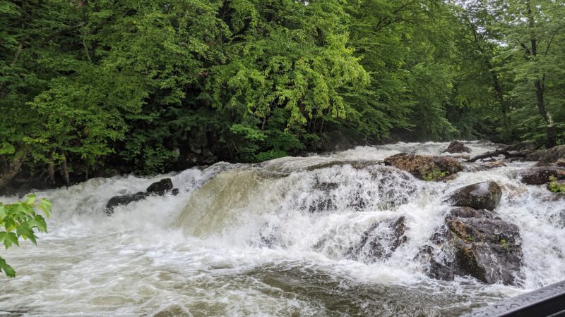 Bristol Falls - Parking - Bristol, NH