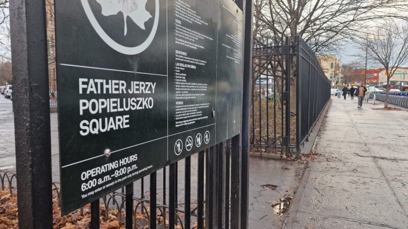 Father Jerzy Popieluszko Square - Brooklyn, NY
