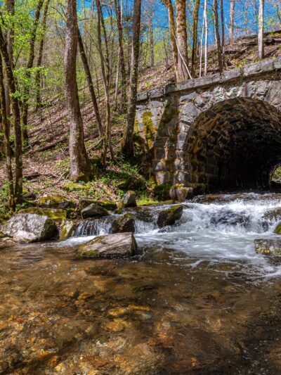 Trailhead for Findley Falls - Bryson City, NC