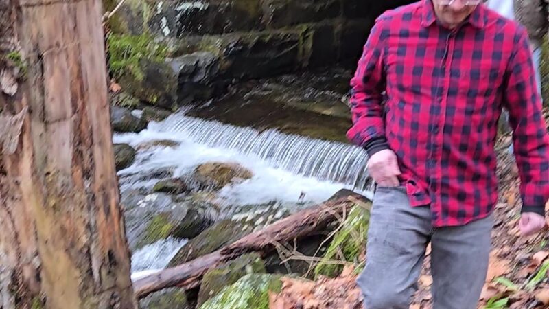 Trailhead for Findley Falls - Bryson City, NC