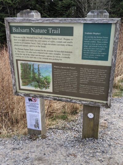 Balsam Nature Trail - Burnsville, NC