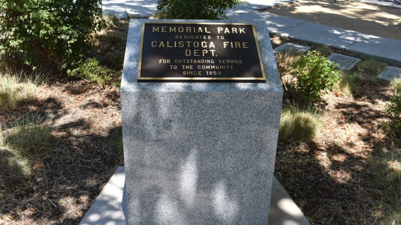 Fireman's Memorial Park - Calistoga, CA