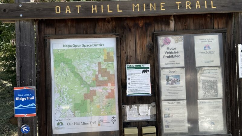 Oat Hill Mine Trailhead - Calistoga, CA