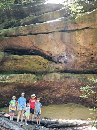 Rock Bridge Hike Trail Head - Campton, KY