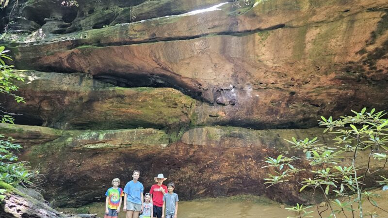 Rock Bridge Hike Trail Head - Campton, KY