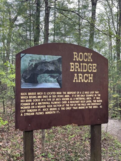 Rock Bridge Hike Trail Head - Campton, KY