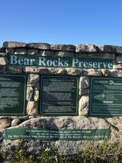 Bear Rocks - Canaan Heights, WV
