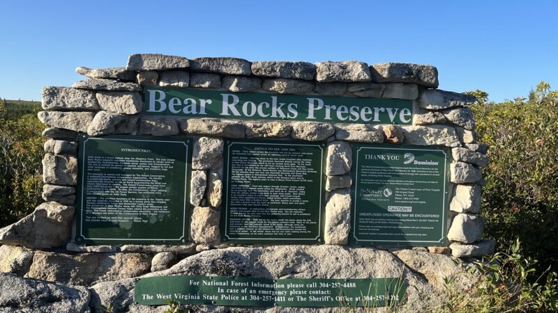 Bear Rocks - Canaan Heights, WV