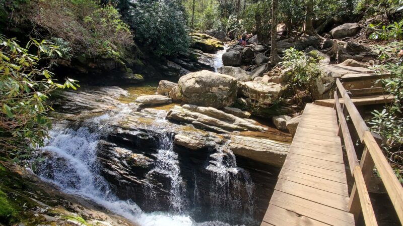 Skinny Dip Falls Trailhead - Canton, NC