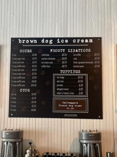 Brown Dog Ice Cream - Cape Charles, VA