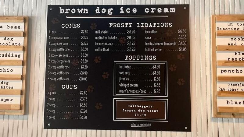 Brown Dog Ice Cream - Cape Charles, VA