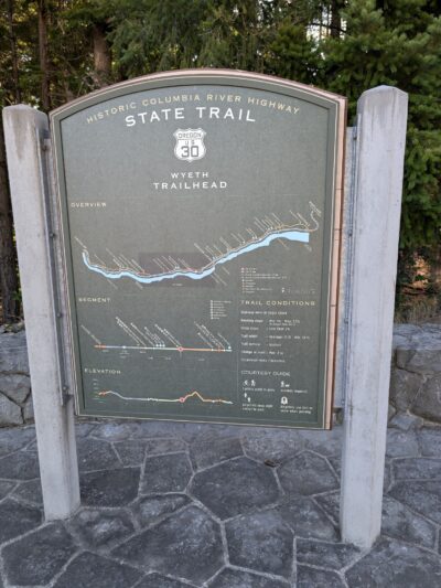 Wyeth Trailhead - Historic Columbia River Hwy State Trail - Cascade Locks, OR