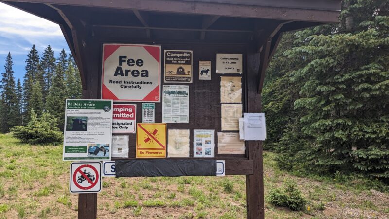 Cobbett Campground - Cedaredge, CO