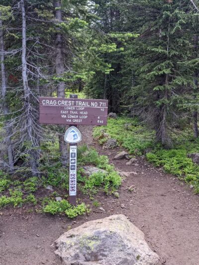 Crags Crest Trailhead - Cedaredge, CO