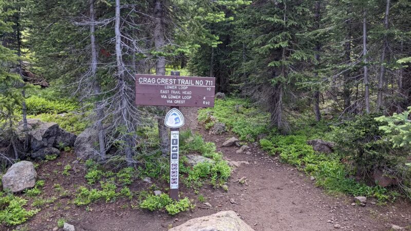 Crags Crest Trailhead - Cedaredge, CO