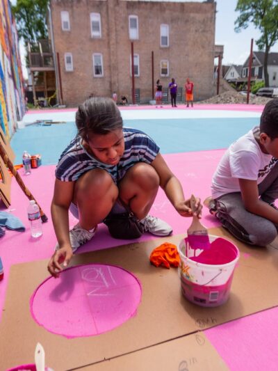 POPCourts! Community Plaza - Chicago, IL