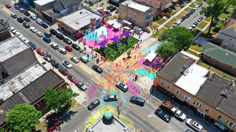 POPCourts! Community Plaza - Chicago, IL