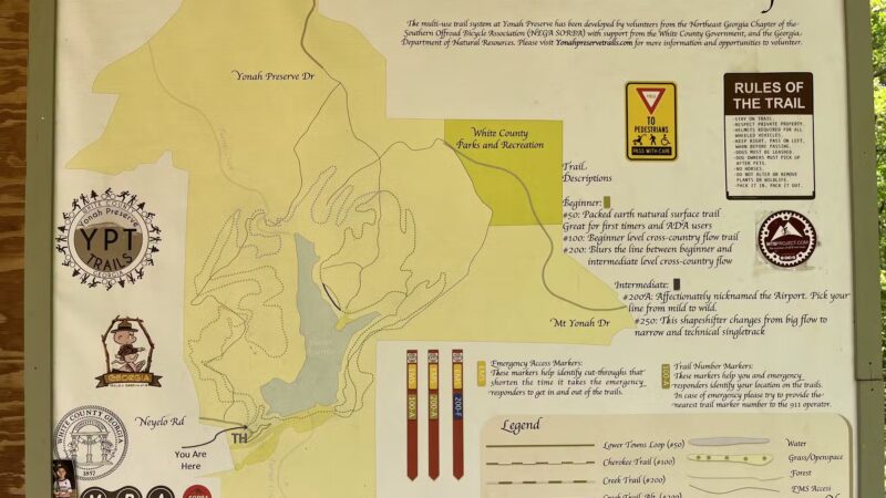 Yonah Preserve Trails - Cleveland, GA