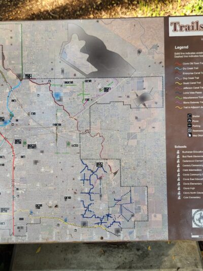 DryCreek Trail end - Clovis, CA