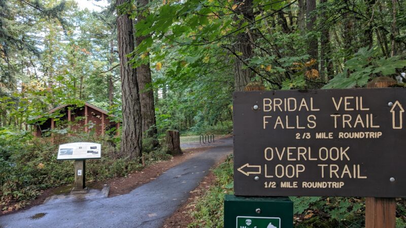 Bridal Veil Falls State Scenic Viewpoint - Corbett, OR
