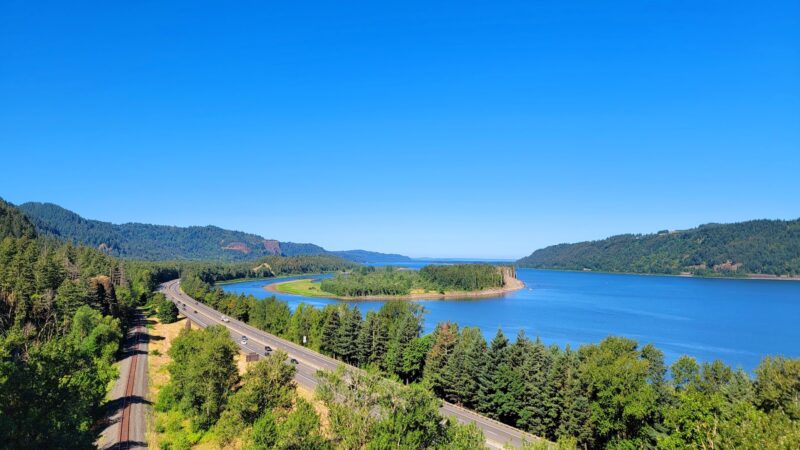 Bridal Veil Falls State Scenic Viewpoint - Corbett, OR