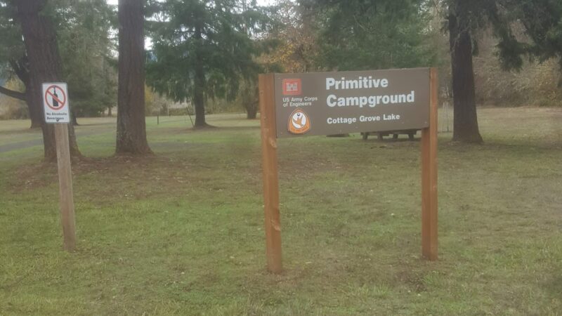 Primitive Campground - Cottage Grove, OR