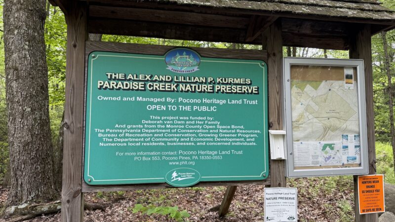 Kurmes Preserve - North Parking Area - Cresco, PA